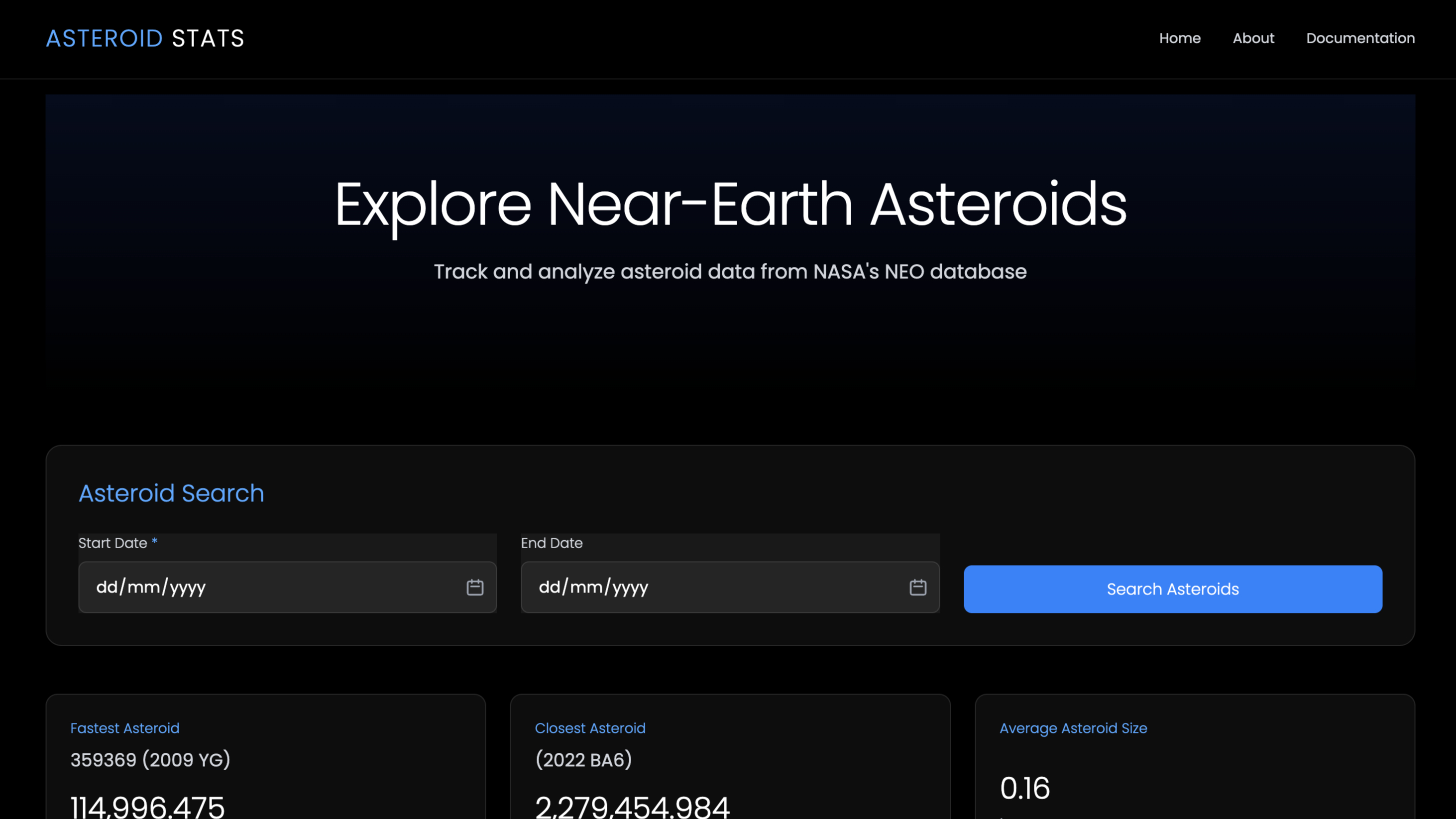 Neo Asteroid screenshot